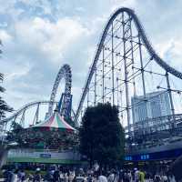 刺激過山車🎢東京巨蛋主題樂園巨蛋城