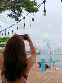 รีสอร์ทสระว่ายน้ำสวยติดชายหาด