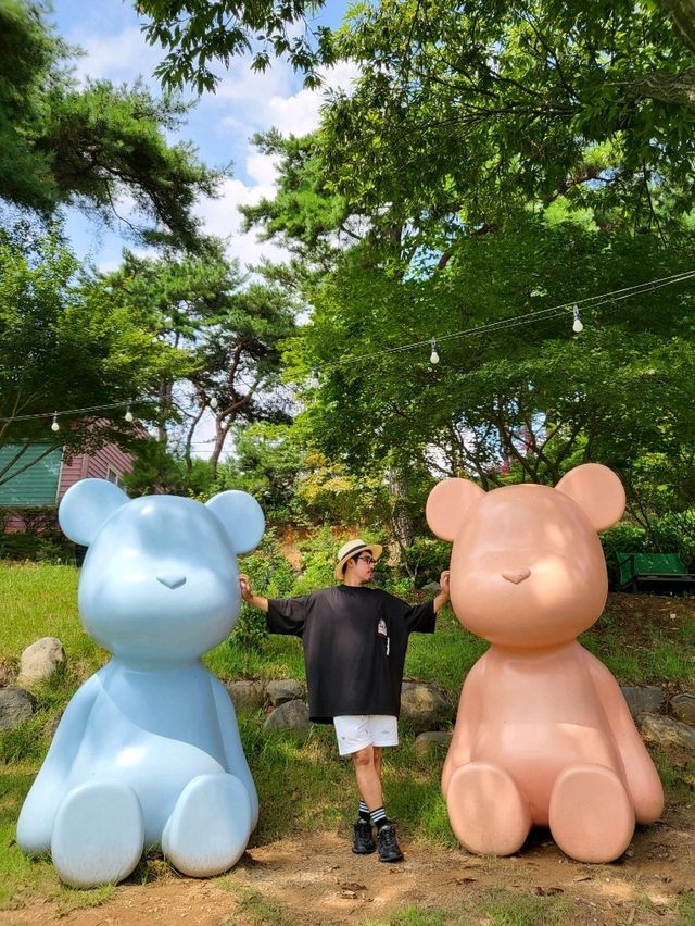 배롱나무 유럽수국피는 루몽드수목원
