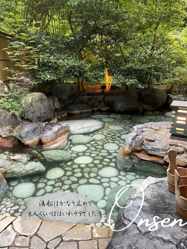 6つの湯めぐりができる！四万温泉 四万たむらの檜風呂と岩風呂をご紹介♨️