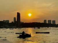 Best Sunset in Pattaya Beach