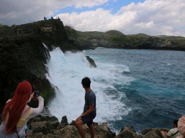 A suddenly photoshoot taken by my sisters at Broken Beach