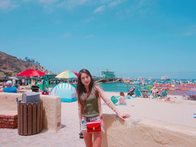 매력적인 산타 카탈리나 섬