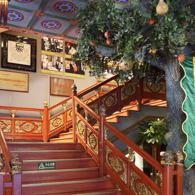Beijing Laoshe Tea House, the largest and most famous teahouse in