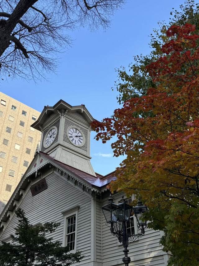 【札幌観光】札幌市内の有名観光地といえば札幌市時計台
