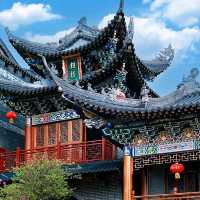 十月星期六早上來到：深圳東山寺