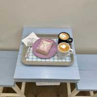 【韓国】ピンクのリボンケーキが可愛すぎるカフェ🩷