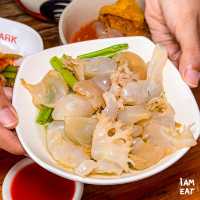 อร่อยจริง!! เย็นตาโฟแมงกะพรุนต้มยำ แมงกะพรุนเน้นๆ