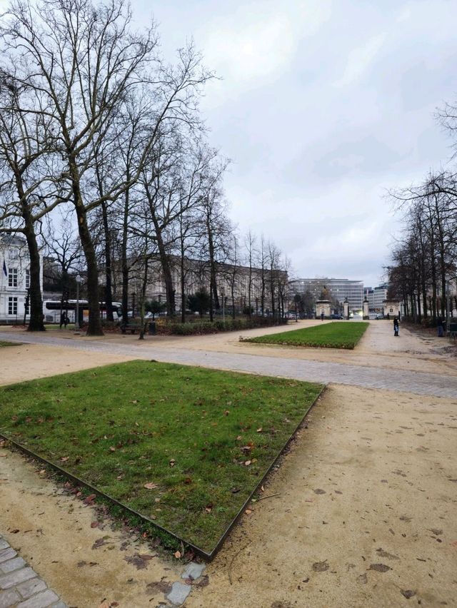 해외여행 벨기에의 브뤼셀 공원 Parc de Bruxelles