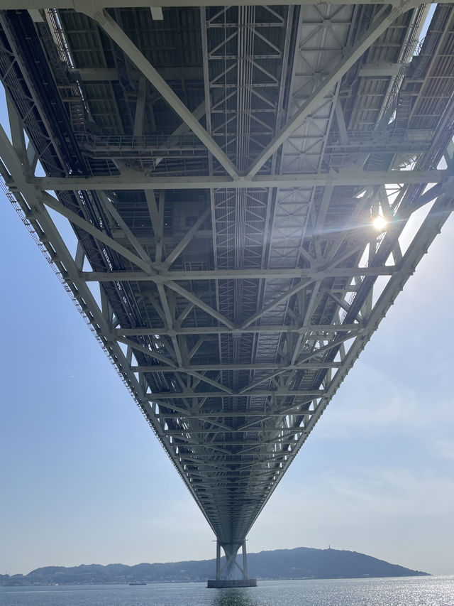 兵庫｜耐受阪神大地震的奇蹟 世界第二大跨距吊橋 明石海峽大橋