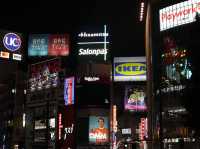 Shibuya Crossing at Night: Tokyo’s Electric Heartbeat