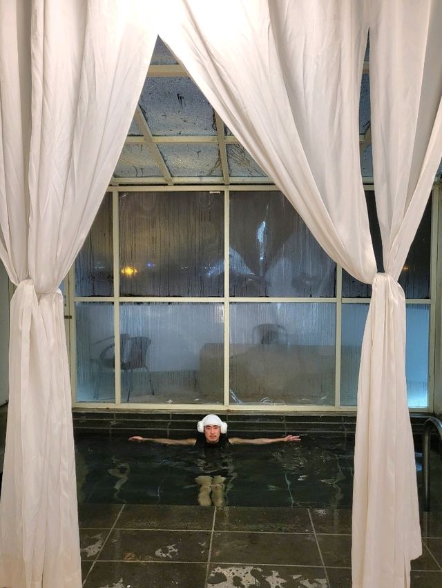 겨울낭만 가득한 태안 럭셔리풀빌라