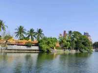 河內西湖上的鎮國古寺 