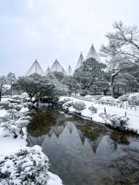 【金沢】幻想的な雪景色の兼六園