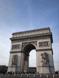 Triumphant views: Arc de Triomphe