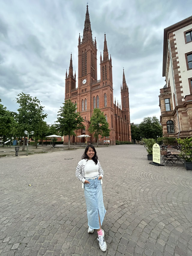 A worth visiting neo-gothic Church in Wiesbaden, Germany 