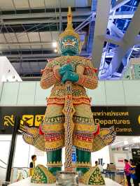 ไปชมยักษ์ใหญ่ทั้ง12ตน ที่ สนามบินสุวรรณภูมิ