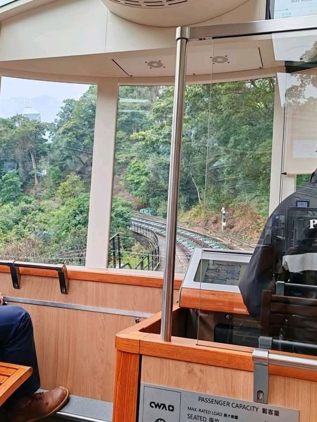 "The Peak Tram: Hong Kong’s Timeless Ascent"