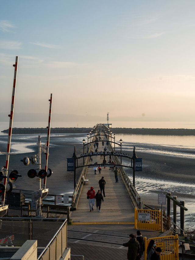 バンクーバーのWhite Rock：カナダ西海岸のリゾート感あふれる海辺の街