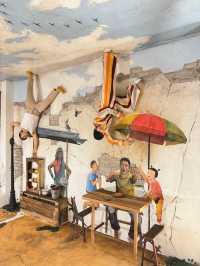 Upside-down museum in Malaysian flavors!