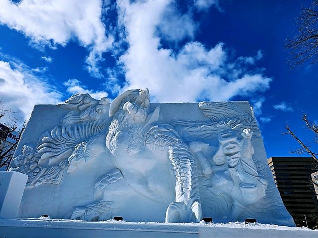 Sapporo Snow Festival: A Magical City of Snow and Lights in February!