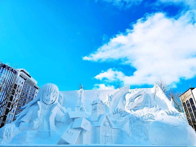 Sapporo Snow Festival: A Magical City of Snow and Lights in February!