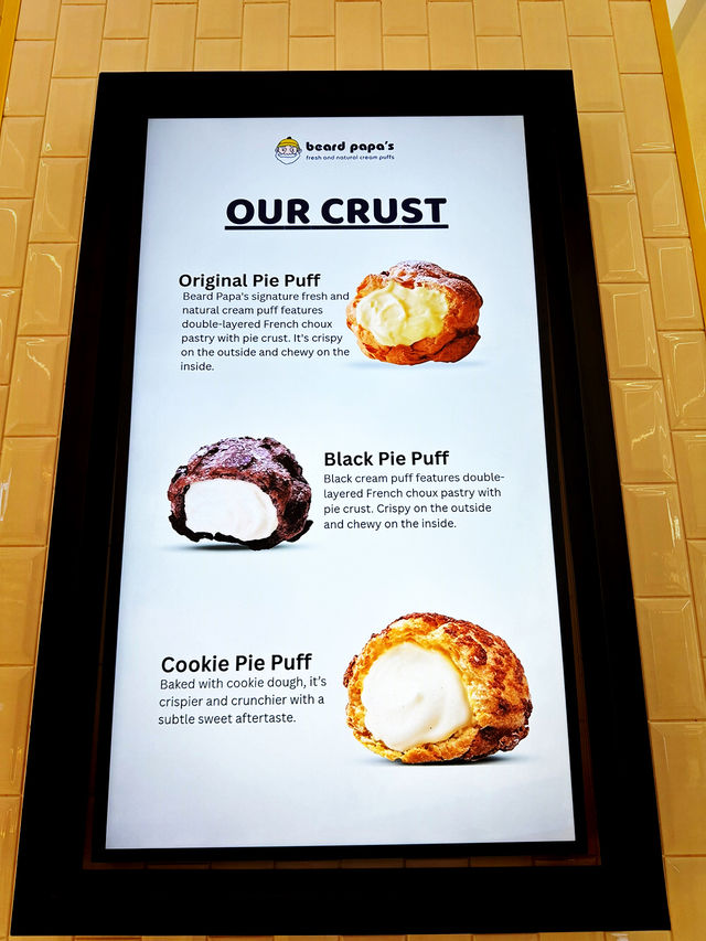 Puff Perfection at Beard Papa’s, IOI City Mall!