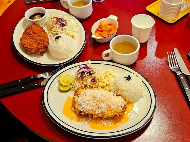 A nice Tonkatsu restaurant at Yoongyeong restaurant