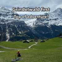 grindelwald first🏔️ top of adventure!