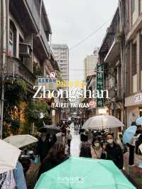 เดินเล่นกลางสายฝนจนค่ำที่ Zhongshan☔️🌧️