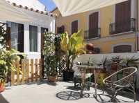 A jungle styled hostel in Malaga