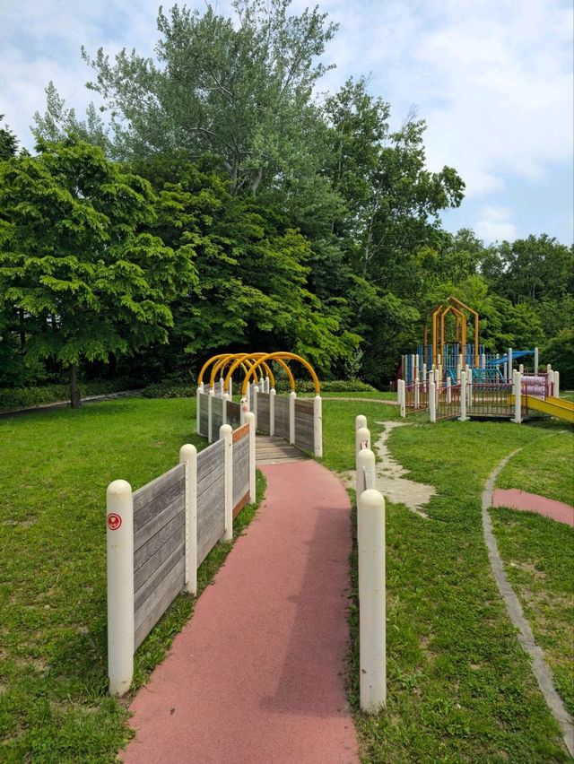 해외여행 일본 삿포로 동쪽 공원 Kitano Fureai Park