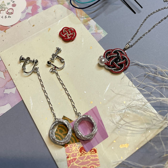 【石川/金沢🇯🇵】手作り水引アクセサリー‎🤍金澤くるみ