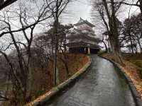🌧️ Moody Skies Over Kubota Castle Ruins – A Quiet Slice of History