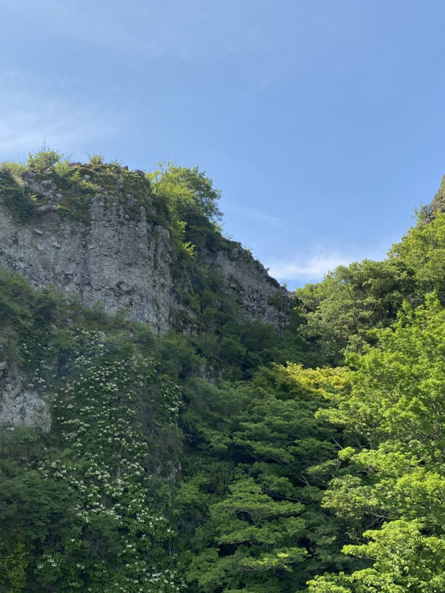 小豆島寒霞溪，日本自然景觀100選之一，十分美的地方！