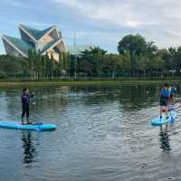 Paddle & Peace: SUP Fun at Taman Tasik Titiwangsa
