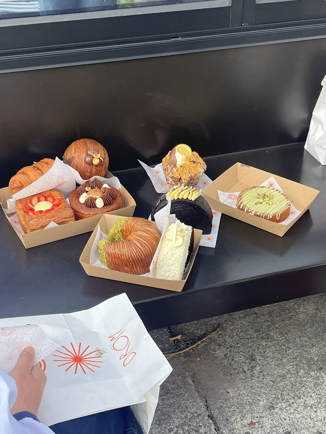 🥯 DROM – A Pastry Playground with bold flavors