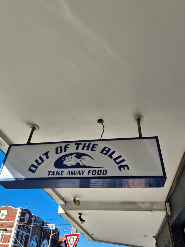 Out of the blue
