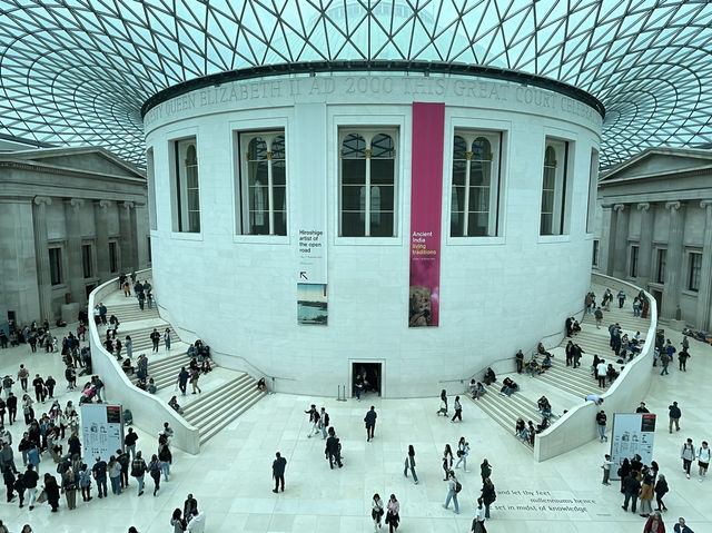 British Museum มิวเซียมที่ควรค่าแก่การชมที่ลอนดอน
