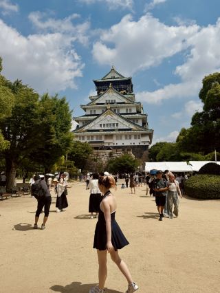 Osaka Castle, samurai vibes + epic views