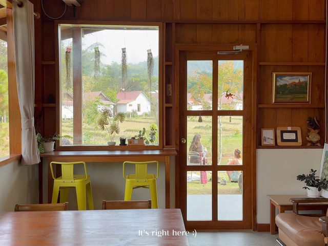 🌾☕ Pai Coffee Studio – จิบกาแฟกลางทุ่ง ที่ปาย