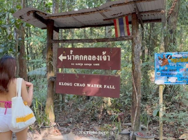 🟦 รีวิวน้ำตกคลองเจ้า เกาะกูด 