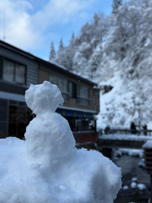 ❄️藏在雪國的白銀秘境｜山形銀山溫泉・白銀瀑布