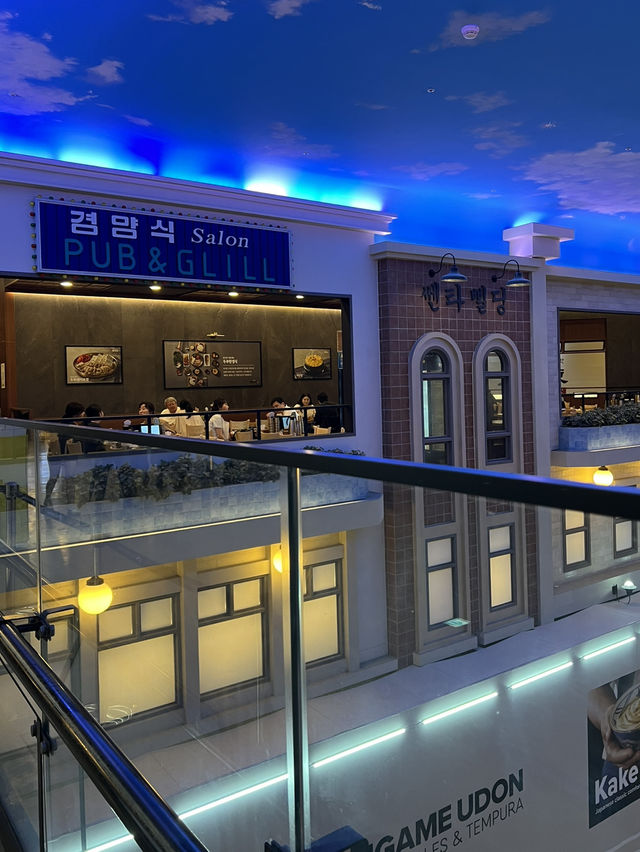예감성의 거리와 맛집들