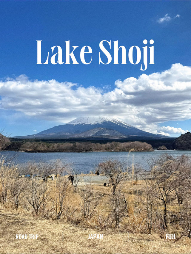 ชมวิวภูเขาไฟฟูจิที่ Lake Shoji 🗻