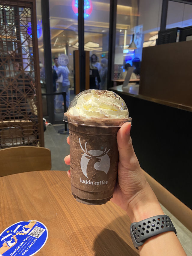 Choco Fix at Luckin Coffee Sunway Pyramid