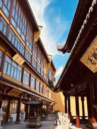 A Grand and Majestic Buddhist Temple
