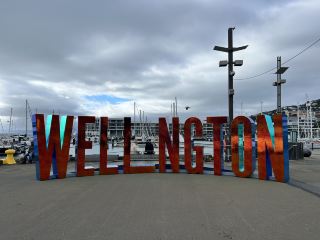 New Zealand Travel Destination — Wellington Waterfront Walk