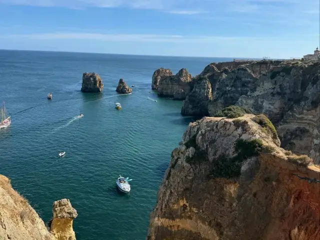 Sail Through the Stunning Grottoes of Ponta Da Piedade