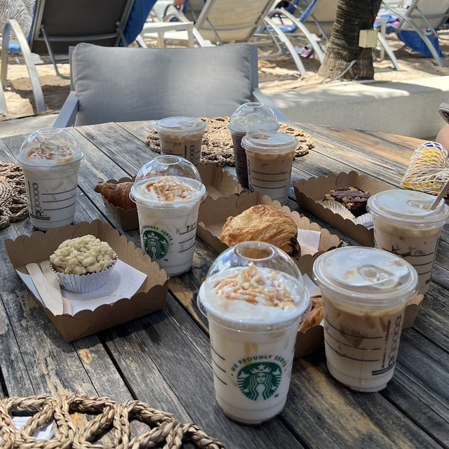 STARBUCKS ON THE BEACH at Arinara Beach Resort 🌊